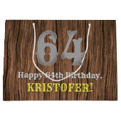 64ste verjaardag: Country Western geïnspireerd uit Groot Cadeauzakje (Voorkant)