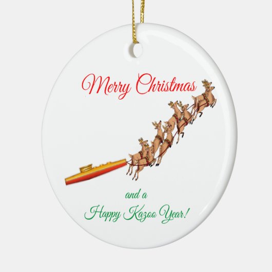64tacos Kazoo Sleigh Ornament (Links)