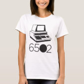 6502 Computer T-shirt voor dames (Voorkant)