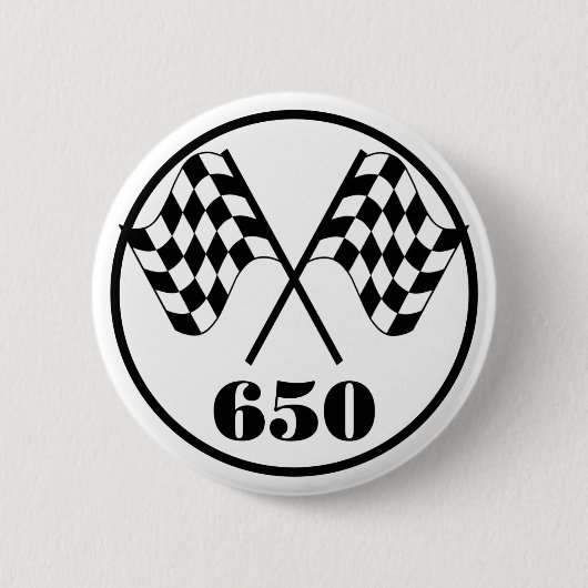 650 Gecontroleerde vlaggen Ronde Button 5,7 Cm (Voorkant)