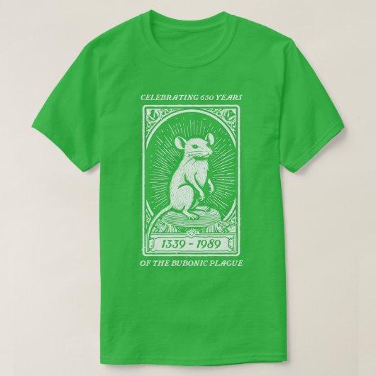 650 jaar van de builenpest t-shirt (Design voorkant)