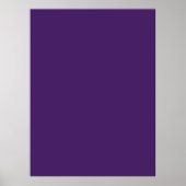 #65187A HEX CODE DARK PAARSE KLEUR ACHTERGRONDTEMP POSTER (Voorkant)