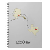 6550 km notitieboek (Voorkant)