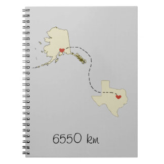 6550 km notitieboek