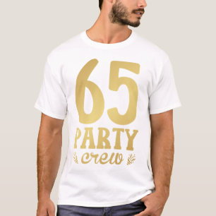 65 65e Birthday Mannen T-Shirt