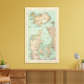 65 Denemarken, IJsland Canvas Afdruk (Insitu (Woonkamer))