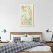 65 Denemarken, IJsland Canvas Afdruk (Insitu (Slaapkamer))