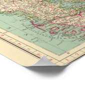 65 Denemarken, IJsland Poster (Hoek)