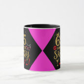 65 en nog steeds sassy Leuk verjaardagsgeschenk vo Mok (Midden)