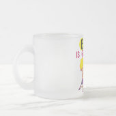 65 is Good Birthday Tshirts and Gifts Matglas Koffiemok (Links)