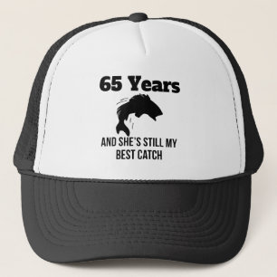 65 jaar beste vangst trucker pet