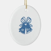 65 jaar bruiloft Jubileum Keramisch Ornament (Rechts)