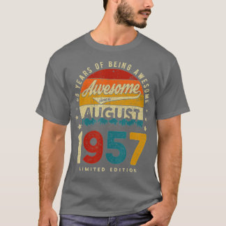 65 jaar Geweldige wijn T-shirt