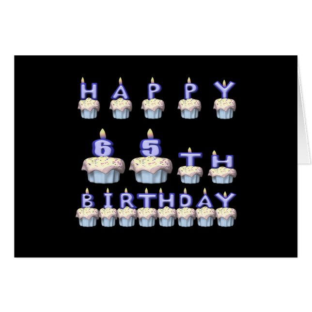 65 jaar oud (Voorkant Horizontaal)