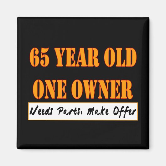65 jaar oud, één eigenaar - heeft onderdelen nodig magneet (Voorkant)