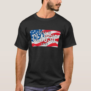 65 jaar oud geboren in 1957 Klassieke auto 65e ver T-shirt