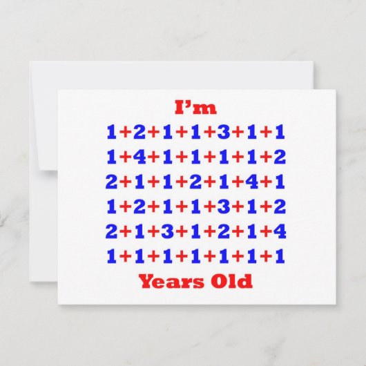 65 jaar oud! kaart (Voorkant)