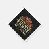 65 jaar oude editie 1956 Limited, Birthday Servet (Hoek)