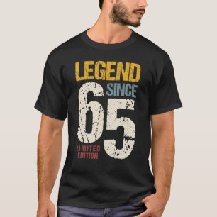 65 jaar oude Vintage 1957 65e geboortedag T-shirt