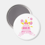 65 jaar oude vogelbeker magneet (Voorkant / Achterkant)