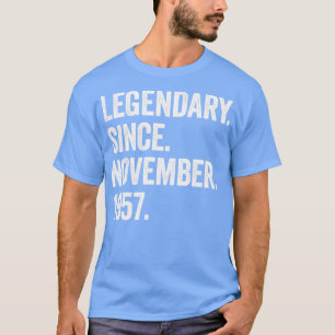 65 jaar oude wetlands sinds november 1957 65e stre t-shirt