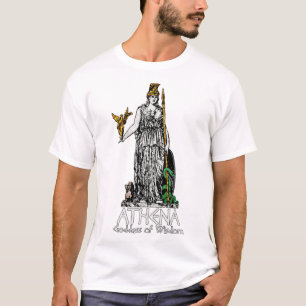 65 MCMLXV ATHENA GRIEKSE MYTHOLOGIE GODESS OF WISD T-SHIRT