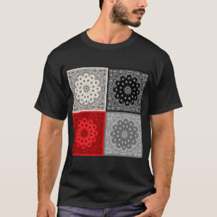 65 MCMLXV Bandana Mix Patroon T-shirt