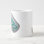 65 minuten 20oz grote koffiekop (Voorkant)
