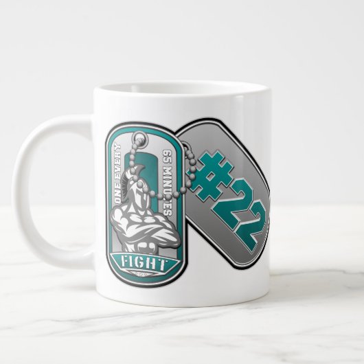 65 minuten 20oz grote koffiekop (Links)