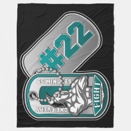 65 minuten fleece deken