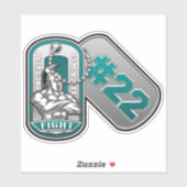 65 minuten op maat gesneden vinyl Sticker (Vel)