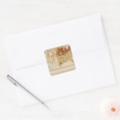 65 Natives Duitsland 1900 Vierkante Sticker (Envelop)