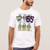 65 Nu in ruste zal Golf de hele dag grappig zijn T-shirt (Voorkant)