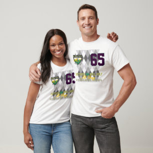 65 Nu in ruste zal Golf de hele dag grappig zijn T-shirt