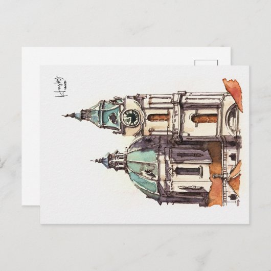 65 - Praag Briefkaart (Voorkant / Achterkant)