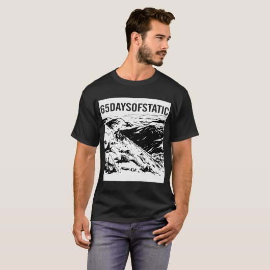 65daysofstatic t-shirt (Voorkant volledig)