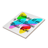 65E BIRTHDAY-RAINBUTTERFLY ONTWERP TEGELTJE (Zijkant)