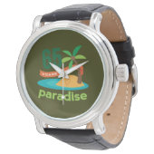 65e bruiloft Jubileum grappig cadeau voor haar Horloge (Gekanteld)