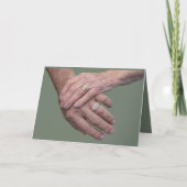 65e bruiloft Jubileum Kaart en gedicht (Voorkant)