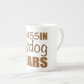 65e geboorte Dog Jaren Porselein Kop (Voorkant rechts)