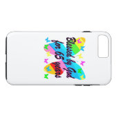 65E GEZEGEND DOOR GOD BUTTERFLY DESIGN Case-Mate iPhone CASE (Achterkant (Horizontaal))