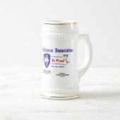 65e Infanteriedivisie Association Beer Stein Bierpul (Voorkant rechts)