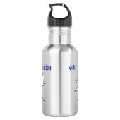 65e Infanteriedivisie Association Water Bottle Waterfles (Achterkant)