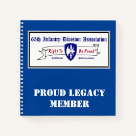 65e infanteriedivisie notitieboek