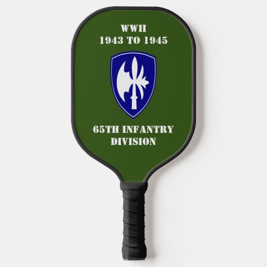65e infanteriedivisie pickleball paddle (Voorkant)