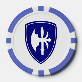 65e Infanteriedivisie Poker Chips