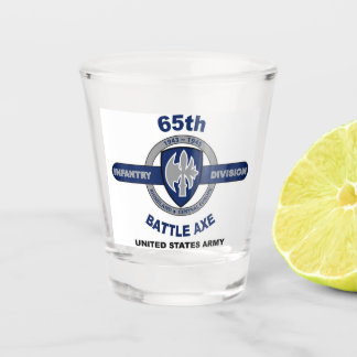 65e infanteriedivisie shot glas
