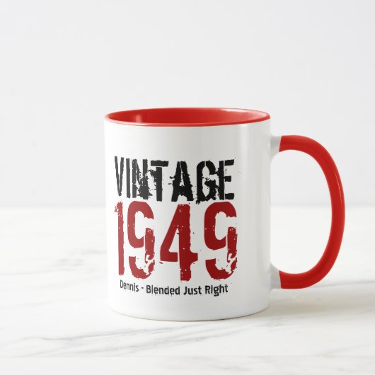 65e  jaardag 1949 of jaar V01H Mok (Rechts)