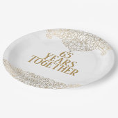 65e Jubileum Gold Lace op Bord van whitepaper (Gekanteld)