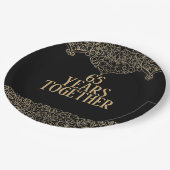 65e Jubileum Gold Lace op zwart Bord (Gekanteld)